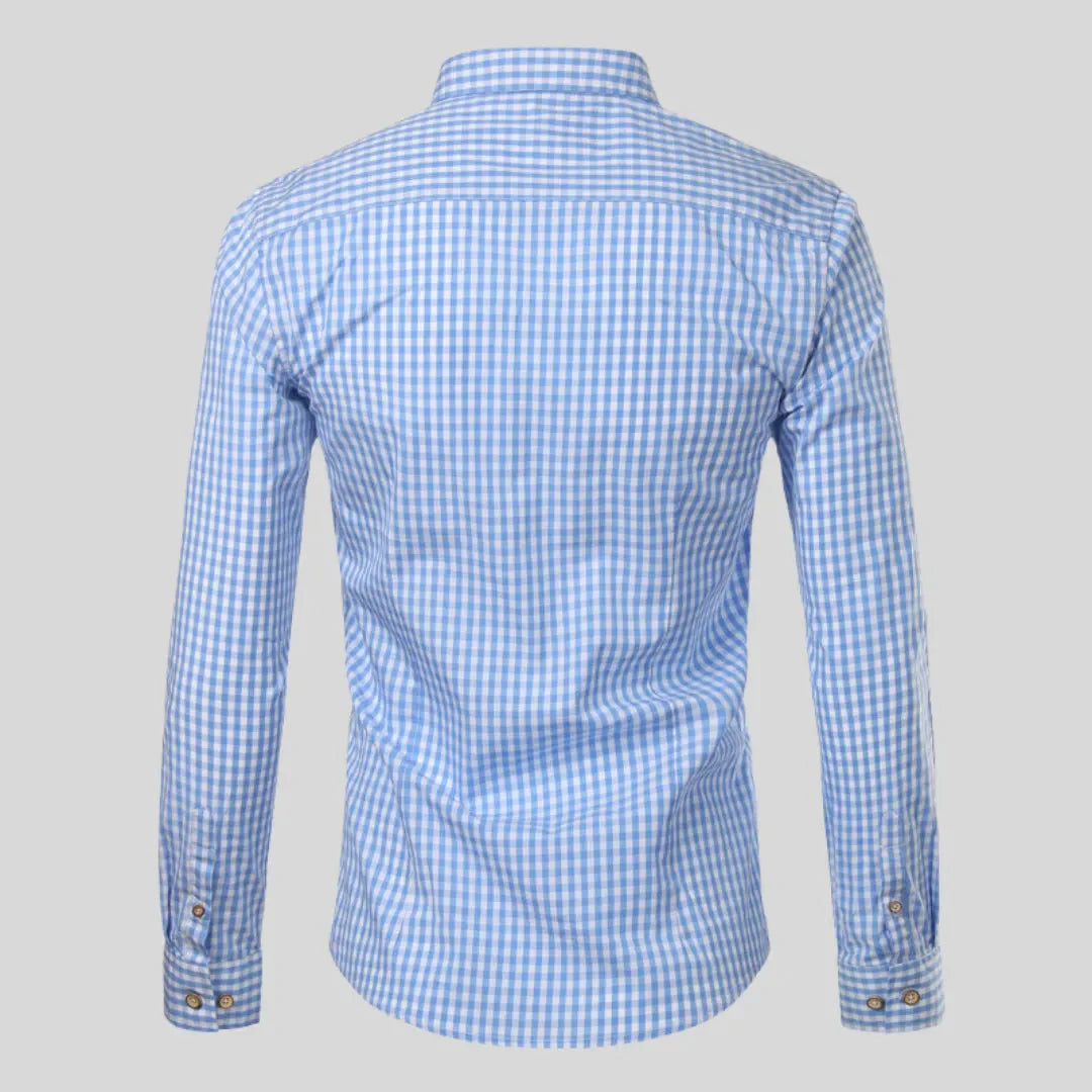 Camisa Masculina Xadrez Casual