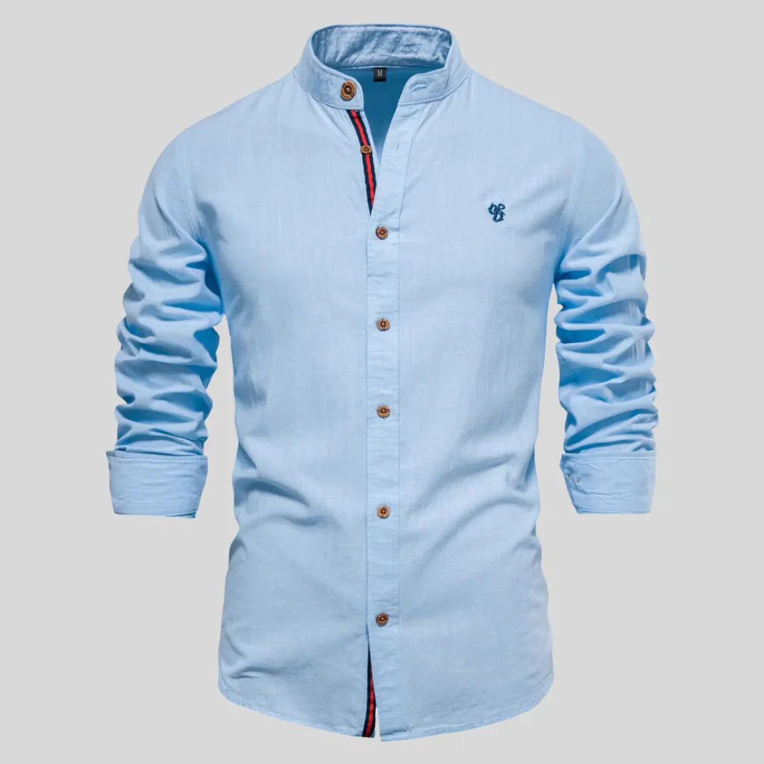 Camisa Masculina Casual Algodão