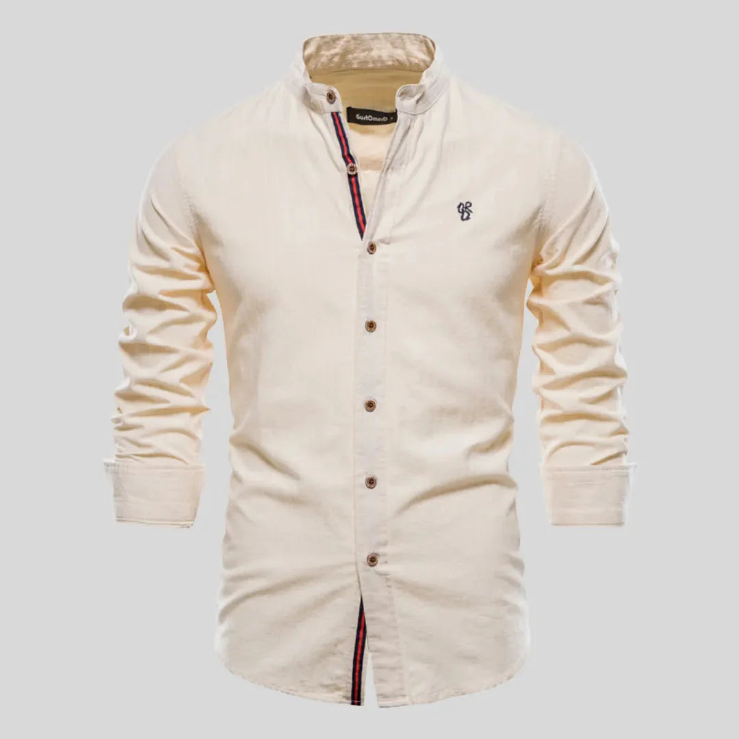 Camisa Masculina Casual Algodão