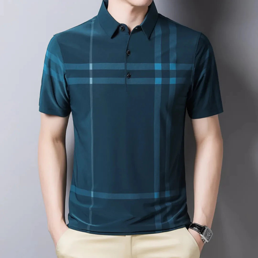 Camisa Polo Masculina Xadrez