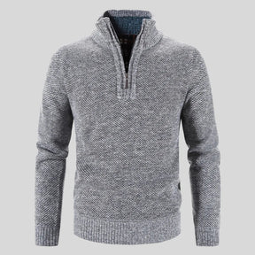 Suéter Masculino Tricot com Zíper