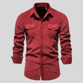 Camisa Masculina Com Textura Adventure