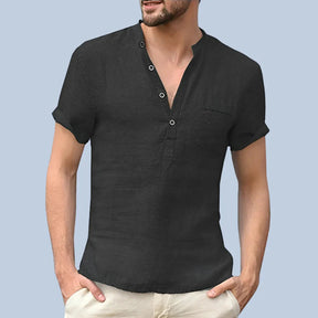 Camisa Masculina Bata Manga Curta