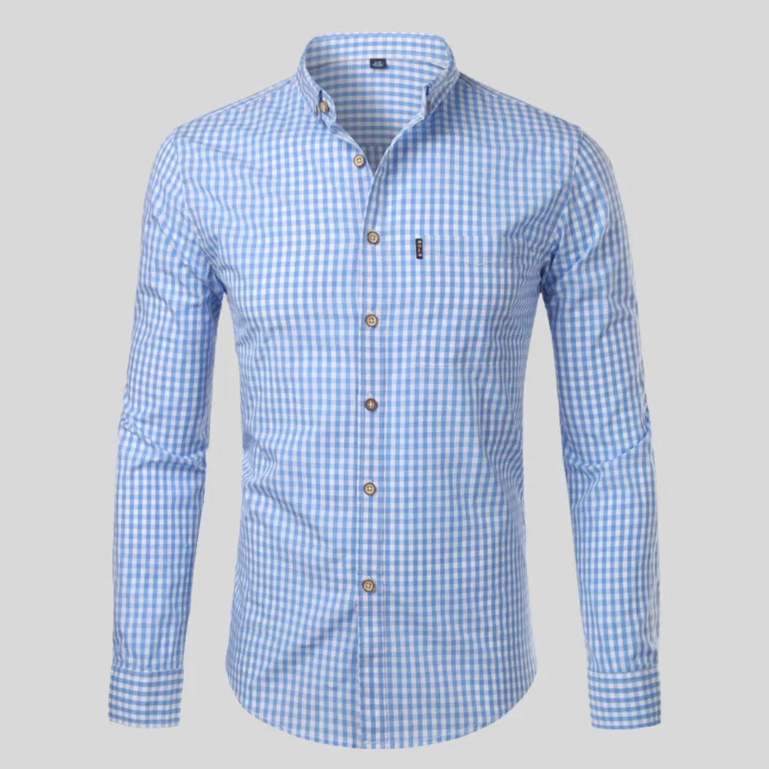 Camisa Masculina Xadrez Casual