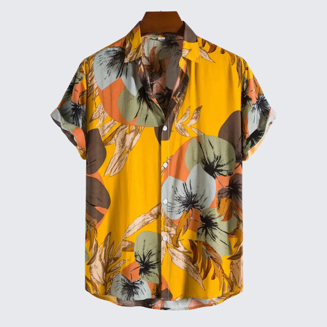 Camisa Masculina Manga Curta Cresta